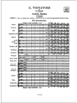 Il Trovatore - VERDI - Partition - Grand format